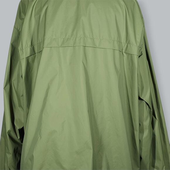 Columbia Jacket Mens XL Green Waterproof Rain Hooded Omni Tech Packable - Picture 10 of 12